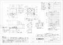 三菱電機 VD-18ZLE12-FPS 取扱説明書 施工説明書 納入仕様図 天井埋込形換気扇 納入仕様図1