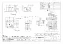 三菱電機 VD-18ZLSC10-IN 商品図面 天井埋込形換気扇 グリル別売タイプ 商品図面3