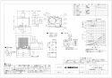 三菱電機 VD-18ZLX12-CS 取扱説明書 施工説明書 納入仕様図 天井埋込形換気扇  納入仕様図1