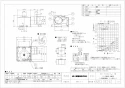 三菱電機 VD-18ZLX12-IN 取扱説明書 施工説明書 納入仕様図 天井埋込形換気扇 納入仕様図1