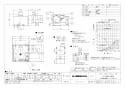 三菱電機 VD-18ZLXP10-IN 商品図面 天井埋込形換気扇 グリル別売タイプ 商品図面3