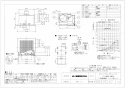 三菱電機 VD-18ZLXP12-CS 取扱説明書 施工説明書 納入仕様図 天井埋込形換気扇  納入仕様図1