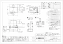 三菱電機 VD-18ZLXP12-X 取扱説明書 施工説明書 納入仕様図 天井埋込形換気扇 納入仕様図1