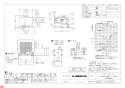三菱電機 VD-18ZLY9 納入仕様図 天井埋込形換気扇 低騒音ｵｰﾙ金属ﾀｲﾌﾟ 納入仕様図3