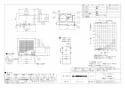 三菱電機 VD-18ZP9 商品図面 天井埋込形換気扇 低騒音ｵｰﾙ金属ﾀｲﾌﾟ 商品図面1