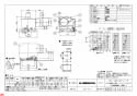 三菱電機 VD-18ZVXE3-FP 納入仕様図 天井埋込形換気扇 納入仕様図1