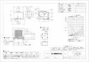 三菱電機 VD-18ZX12-C 取扱説明書 施工説明書 納入仕様図 天井埋込形換気扇  納入仕様図1