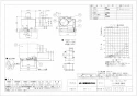 三菱電機 VD-18ZX12-FP 取扱説明書 施工説明書 納入仕様図 天井埋込形換気扇 納入仕様図1