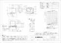 三菱電機 VD-18ZX12-X 取扱説明書 施工説明書 納入仕様図 天井埋込形換気扇 納入仕様図1