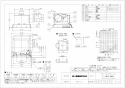 三菱電機 VD-18ZXP12-Z 取扱説明書 施工説明書 納入仕様図 天井埋込形換気扇 納入仕様図1