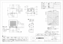 三菱電機 VD-18ZY12 取扱説明書 施工説明書 納入仕様図 天井埋込形換気扇 納入仕様図1