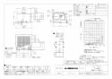 三菱電機 VD-20Z9 商品図面 天井埋込形換気扇 低騒音ｵｰﾙ金属ﾀｲﾌﾟ 商品図面1