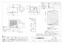 三菱電機 VD-20Z9 商品図面 天井埋込形換気扇 低騒音ｵｰﾙ金属ﾀｲﾌﾟ 商品図面3