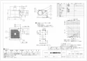 三菱電機 VD-20ZAC12 取扱説明書 施工説明書 納入仕様図 天井埋込形換気扇  納入仕様図1