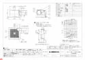 三菱電機 VD-20ZALC10 納入仕様図 天井埋込形換気扇  納入仕様図1