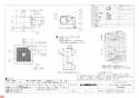 三菱電機 VD-20ZALC10 納入仕様図 天井埋込形換気扇  納入仕様図3