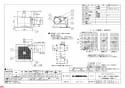 三菱電機 VD-20ZAVC3 納入仕様図 天井埋込形換気扇 納入仕様図1