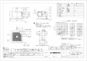 三菱電機 VD-20ZAVC5 取扱説明書 施工説明書 納入仕様図 天井埋込形換気扇 納入仕様図1