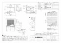 三菱電機 VD-20ZB10 商品図面 天井埋込形換気扇 商品図面1