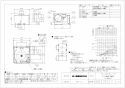 三菱電機 VD-20ZB12-IN 取扱説明書 施工説明書 納入仕様図 天井埋込形換気扇 納入仕様図1