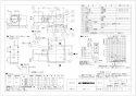 三菱電機 VD-20ZDS12-W 取扱説明書 施工説明書 納入仕様図 天井埋込形換気扇 脱臭機能付低騒音形 納入仕様図1