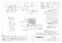 三菱電機 VD-20ZH9 商品図面 天井埋込形換気扇 低騒音ｵｰﾙ金属ﾀｲﾌﾟ 商品図面1