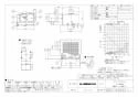 三菱電機 VD-20ZH9 商品図面 天井埋込形換気扇 低騒音ｵｰﾙ金属ﾀｲﾌﾟ 商品図面3