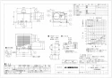 三菱電機 VD-20ZL12 取扱説明書 施工説明書 納入仕様図 天井埋込形換気扇 納入仕様図1