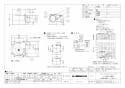 三菱電機 VD-20ZLC10-IN 商品図面 天井埋込形換気扇 グリル別売タイプ 商品図面1