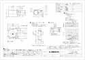 三菱電機 VD-20ZLC12-IN 取扱説明書 施工説明書 納入仕様図 天井埋込形換気扇 納入仕様図1