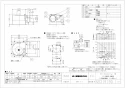 三菱電機 VD-20ZLC12-IN 取扱説明書 施工説明書 納入仕様図 天井埋込形換気扇 納入仕様図1
