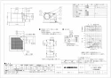 三菱電機 VD-20ZLC12-S 取扱説明書 施工説明書 納入仕様図 天井埋込形換気扇 納入仕様図1