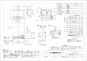 三菱電機 VD-20ZLE12-FPS 取扱説明書 施工説明書 納入仕様図 天井埋込形換気扇 納入仕様図1