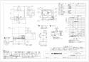 三菱電機 VD-20ZLE12-FPS 取扱説明書 施工説明書 納入仕様図 天井埋込形換気扇 納入仕様図1