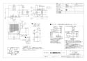 三菱電機 VD-20ZLX9-C 商品図面 天井埋込形換気扇 商品図面1