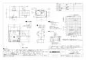 三菱電機 VD-20ZLXP10-IN 商品図面 天井埋込形換気扇 グリル別売タイプ 商品図面1