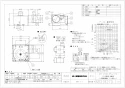 三菱電機 VD-20ZLXP12-IN 取扱説明書 施工説明書 納入仕様図 天井埋込形換気扇 納入仕様図1