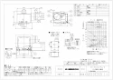 三菱電機 VD-20ZLXP12-X 取扱説明書 施工説明書 納入仕様図 天井埋込形換気扇 納入仕様図1