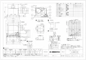 三菱電機 VD-20ZNP12-Z 取扱説明書 施工説明書 納入仕様図 天井埋込形換気扇 納入仕様図1