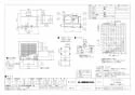 三菱電機 VD-20ZP9 商品図面 天井埋込形換気扇 低騒音ｵｰﾙ金属ﾀｲﾌﾟ 商品図面3