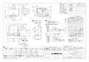 三菱電機 VD-20ZR10-X 商品図面 天井埋込形換気扇 商品図面1