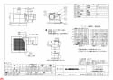 三菱電機 VD-20ZVC3 納入仕様図 天井埋込形換気扇 納入仕様図1