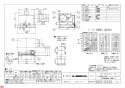 三菱電機 VD-20ZVE3-FP 納入仕様図 天井埋込形換気扇  納入仕様図1