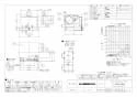 三菱電機 VD-20ZX10-FP 商品図面 天井埋込形換気扇 商品図面1