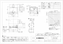 VD-20ZX12-FP 取扱説明書 施工説明書 納入仕様図 天井埋込形換気扇 低騒音フラットインテリアタイプ 納入仕様図1