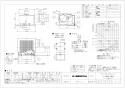 三菱電機 VD-20ZXK12-C 取扱説明書 施工説明書 納入仕様図 天井埋込形換気扇  納入仕様図1