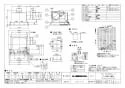 三菱電機 VD-20ZXP10-Z 商品図面 天井埋込形換気扇 商品図面1