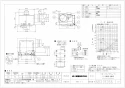 三菱電機 VD-20ZXP12-X 取扱説明書 施工説明書 納入仕様図 天井埋込形換気扇 納入仕様図1