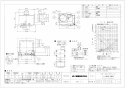 三菱電機 VD-20ZXP12-X 取扱説明書 施工説明書 納入仕様図 天井埋込形換気扇 納入仕様図1