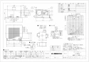 三菱電機 VD-23Z12 取扱説明書 施工説明書 納入仕様図 天井埋込形換気扇 納入仕様図1